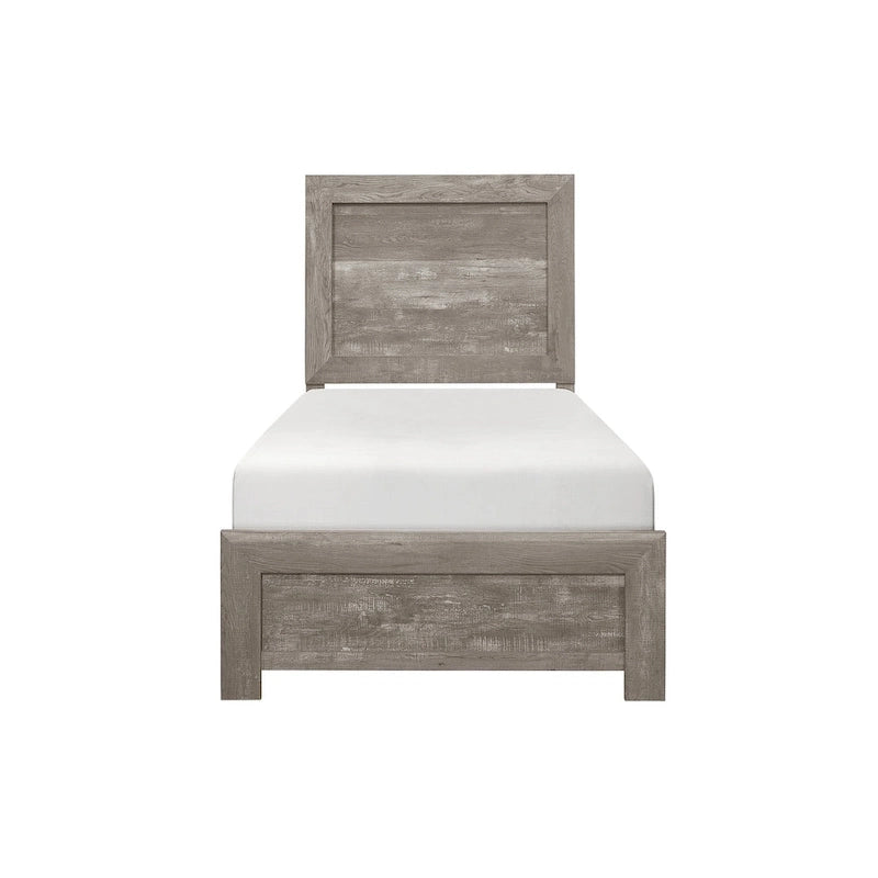 Set camera da letto moderno grigio a pannelli, 3 pezzi, per letto singolo/una piazza e mezza/matrimoniale alla francese/matrimoniale
