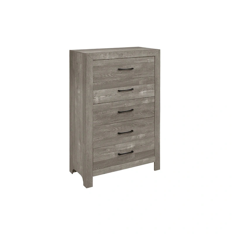 Set camera da letto moderno grigio a pannelli, 3 pezzi, per letto singolo/una piazza e mezza/matrimoniale alla francese/matrimoniale